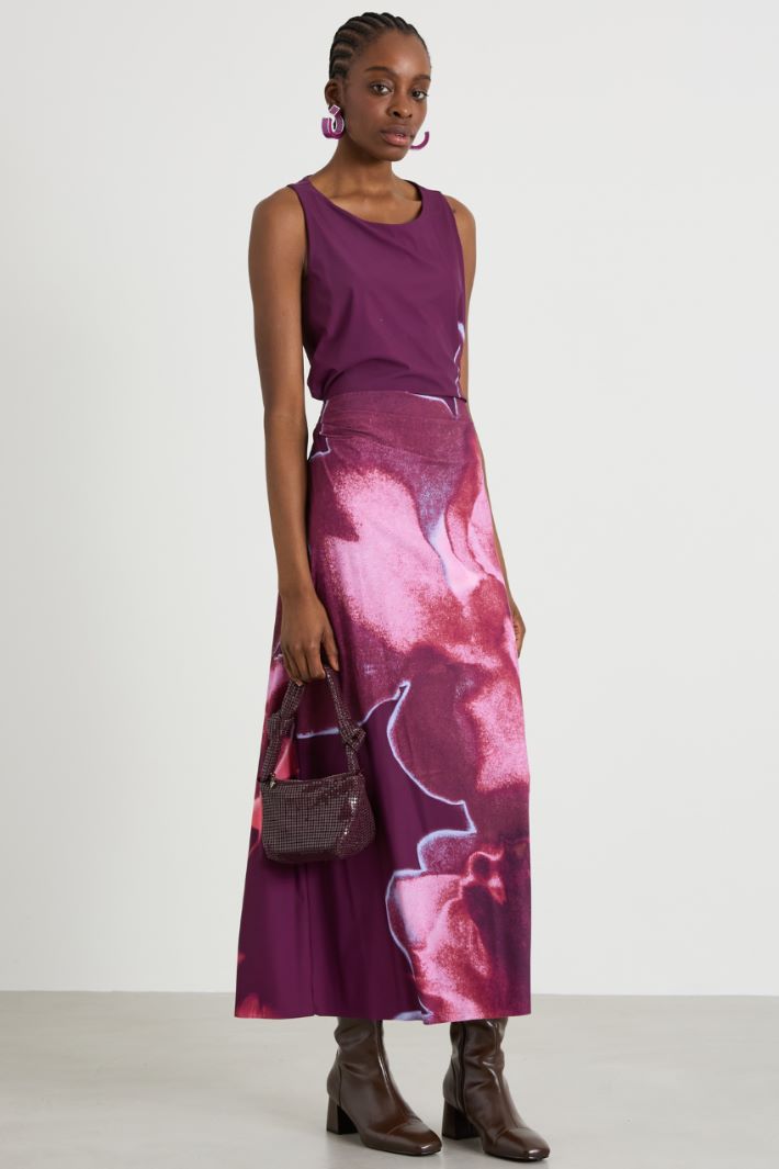 Patterned jersey dress Intrend