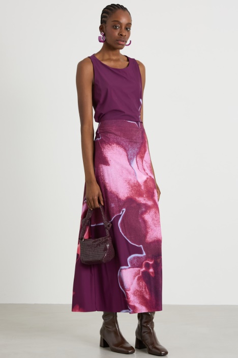 Patterned jersey dress Intrend