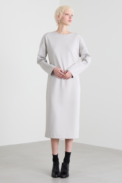Abito midi in jersey