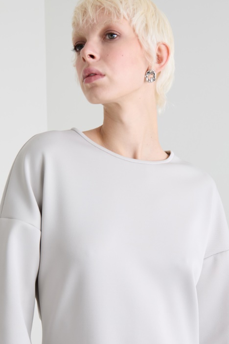 Abito midi in jersey