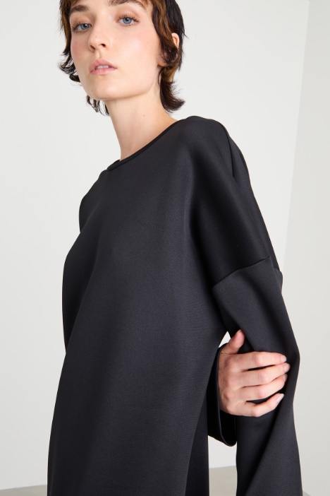Abito midi in jersey