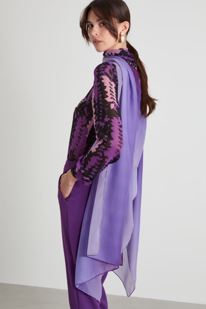 Gradient voile shrug Intrend - 2