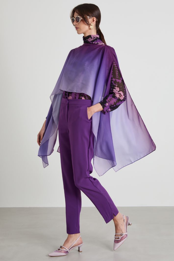 Gradient voile shrug Intrend