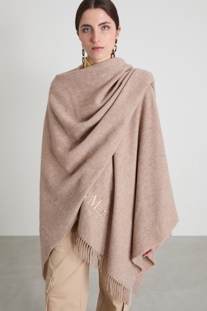 Wool poncho Intrend - 2