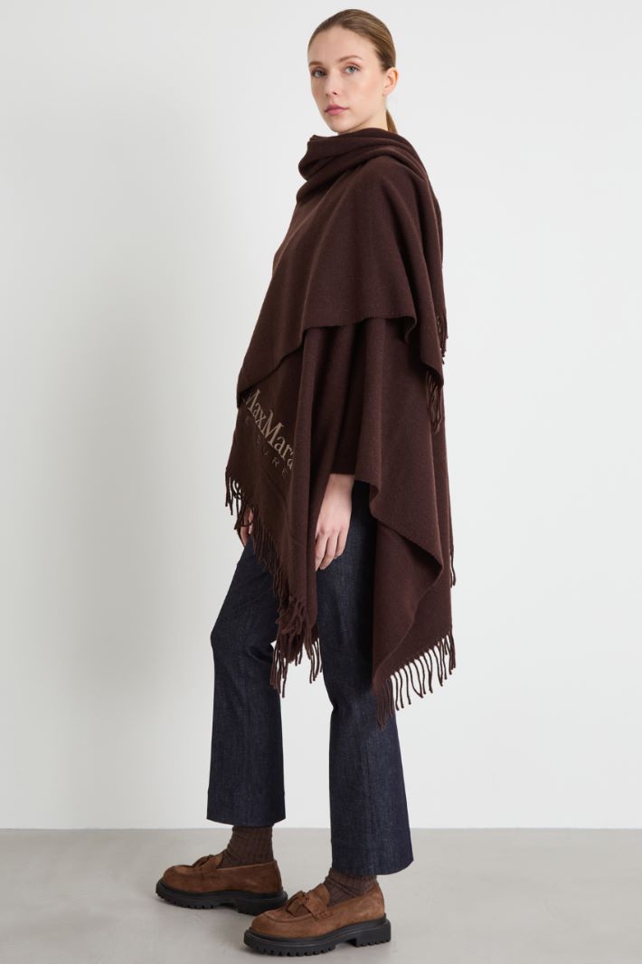 Wool poncho Intrend - 2