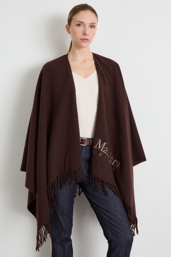 Wool poncho Intrend