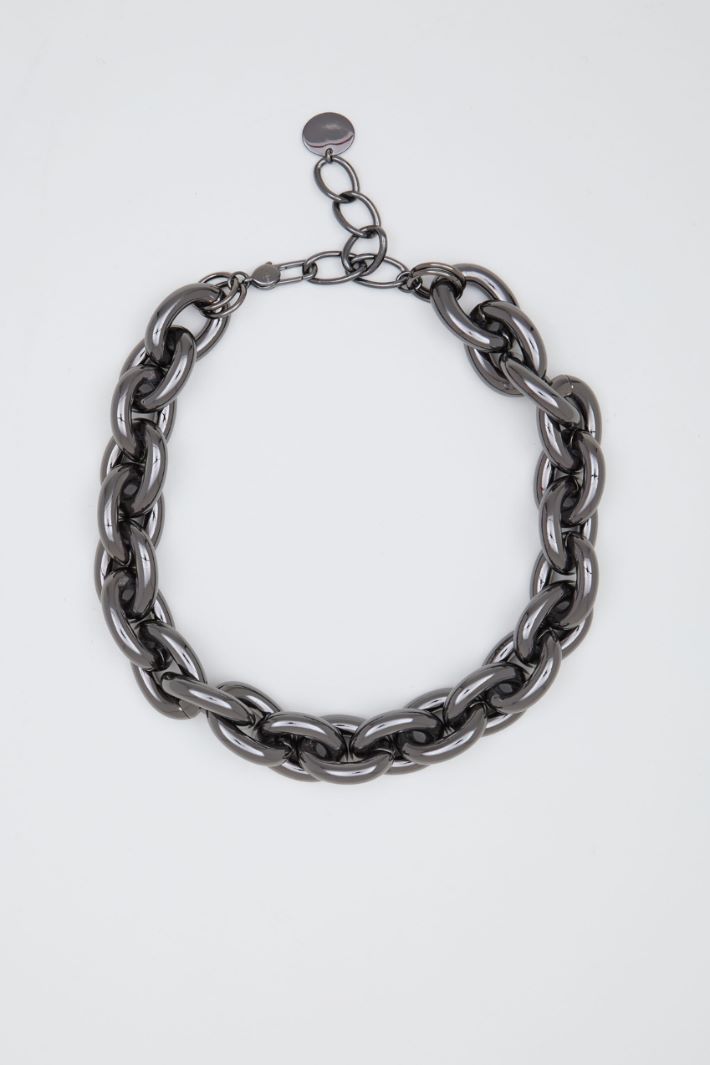Metal chain choker Intrend