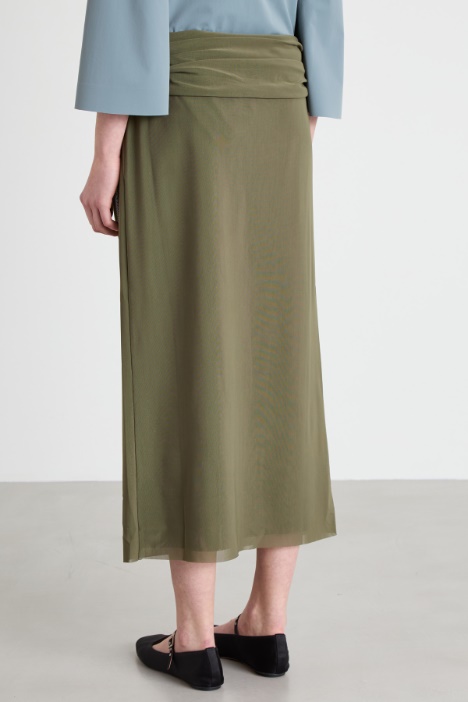 Gonna in tulle tecnico