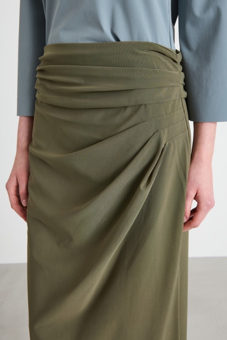 Gonna in tulle tecnico