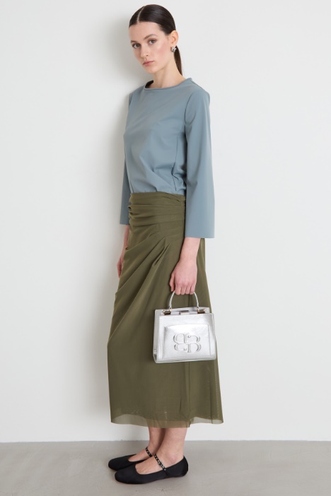 Technical tulle skirt Intrend