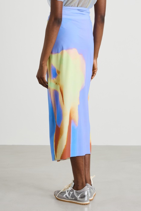 Gonna lunga in jersey