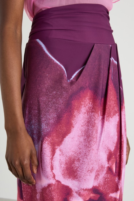 Gonna lunga in jersey