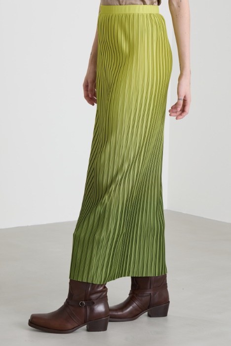 Gonna lunga plissé