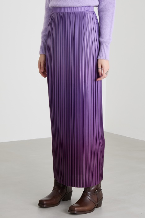 Gonna lunga plissé
