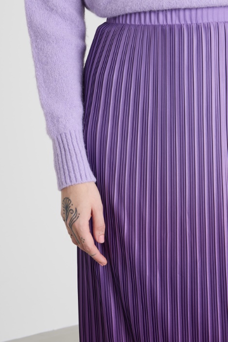 Gonna lunga plissé