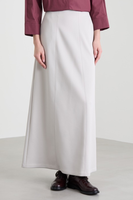 Gonna lunga in jersey