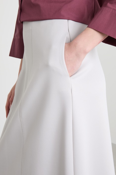 Gonna lunga in jersey