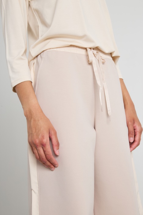 Pantalones de jersey compacto