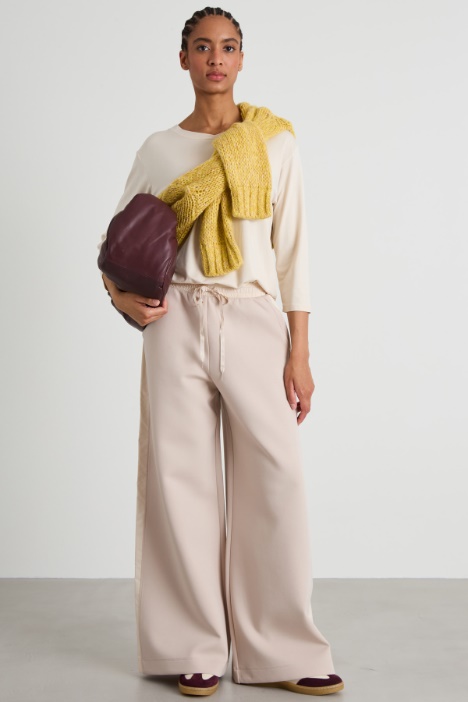 Pantaloni in jersey compatto Intrend