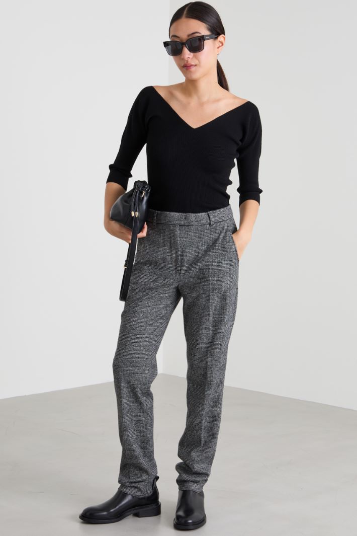 Jersey trousers Intrend