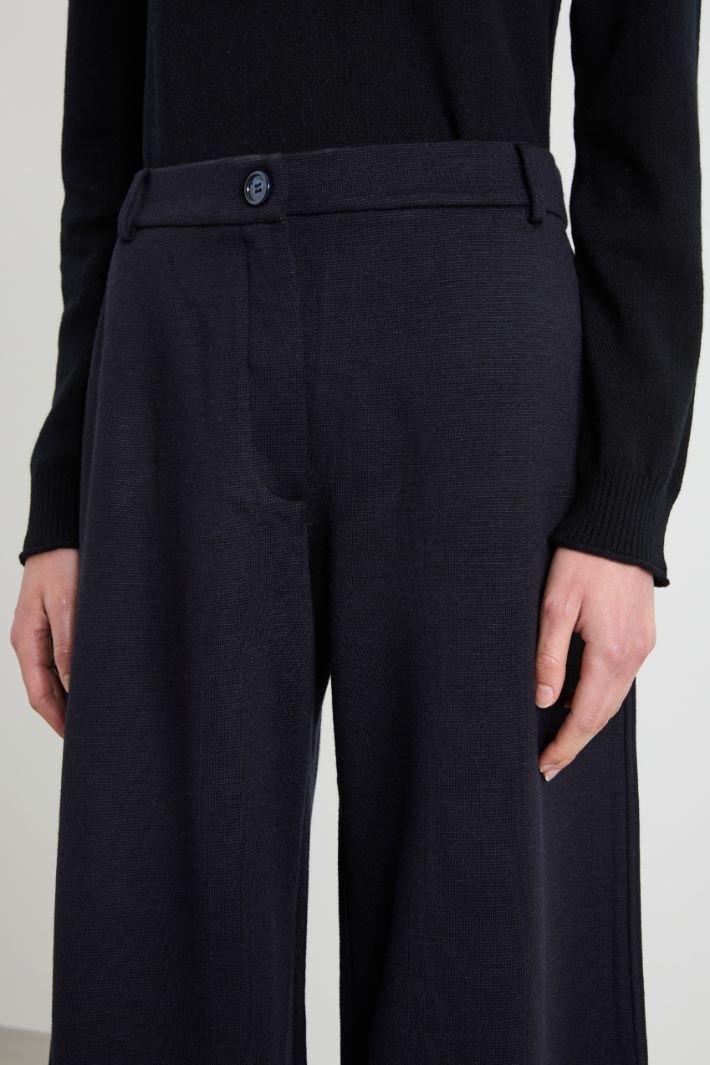 Pantaloni a palazzo in jersey Intrend - 2