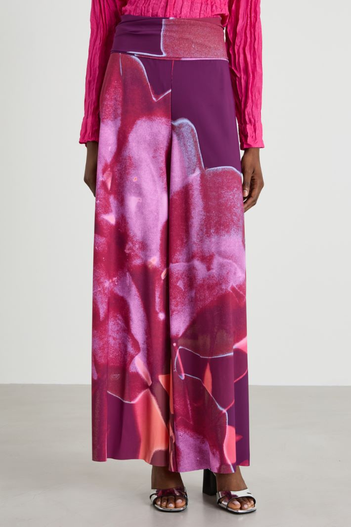 Pantaloni ampi in jersey Intrend - 2