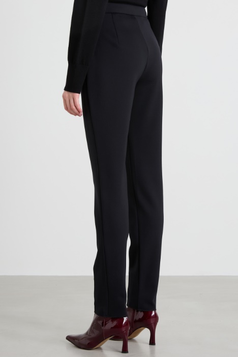 Pantaloni slim in jersey