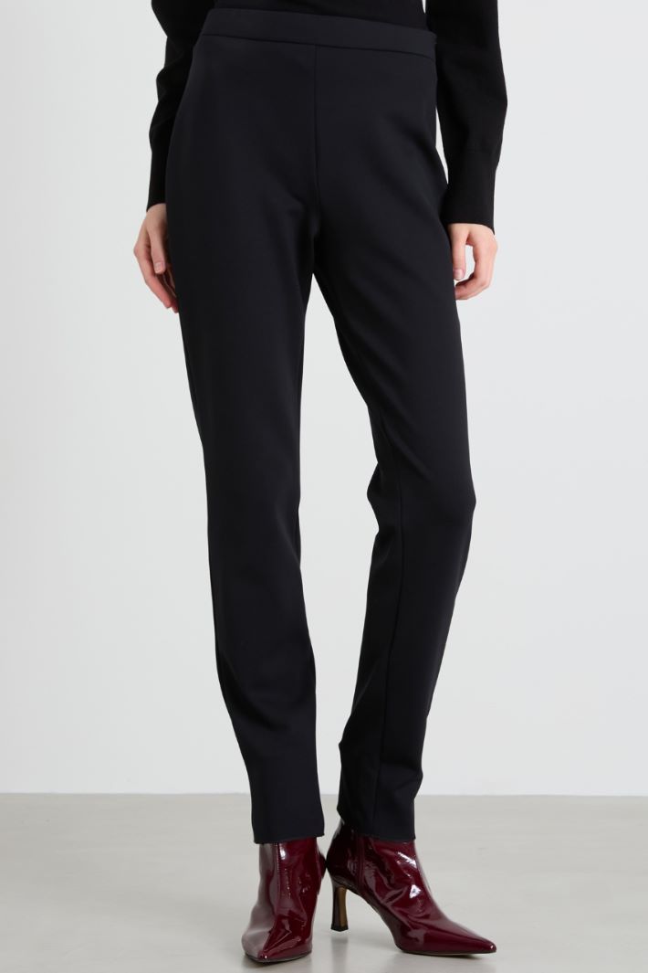 Pantaloni slim in jersey Intrend - 2