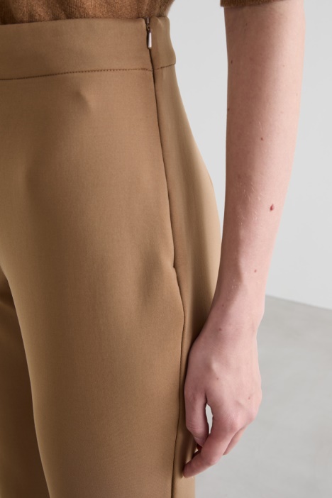 Pantaloni slim in jersey