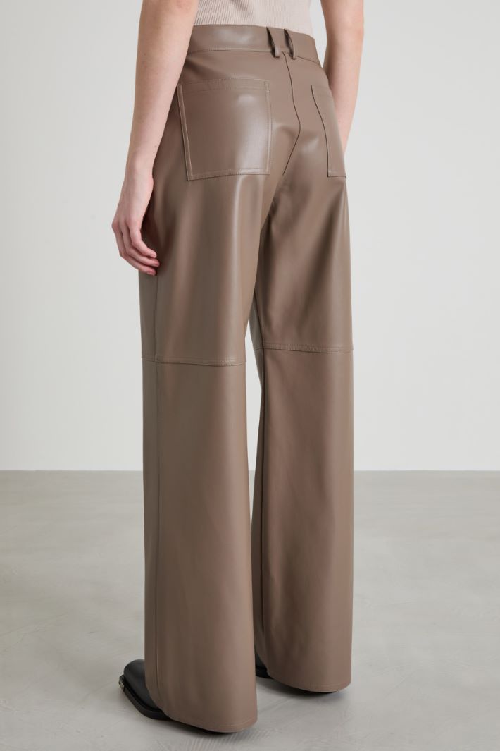 Pantaloni in similpelle Intrend - 3
