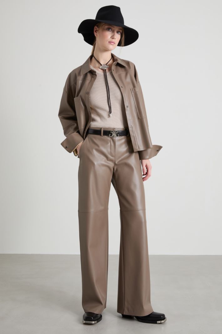 Pantaloni in similpelle Intrend