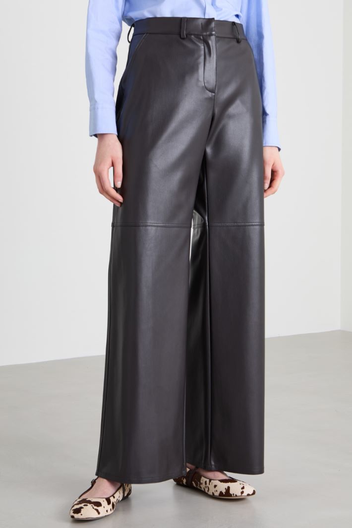 Pantaloni in similpelle Intrend - 2
