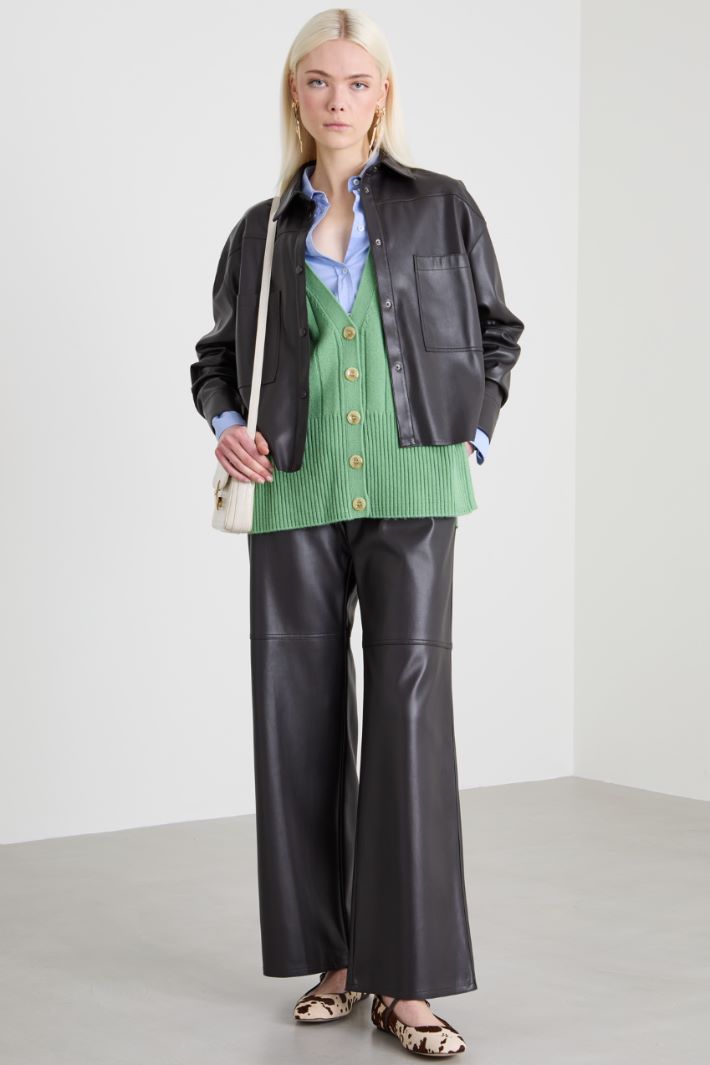 Pantaloni in similpelle Intrend