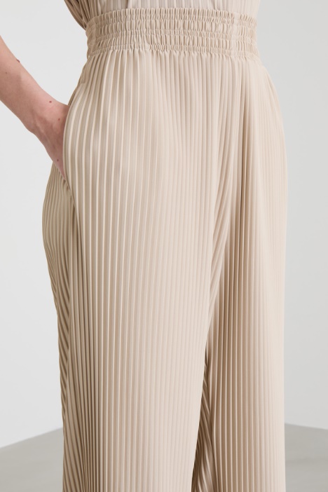 Pantaloni plissé