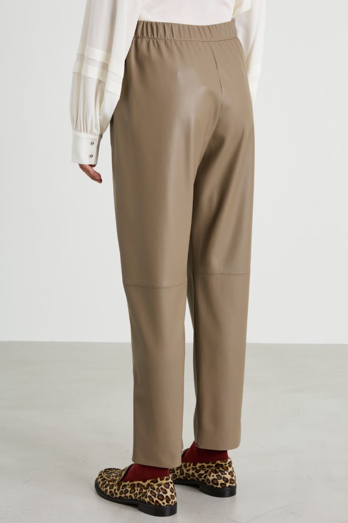 Pantaloni in similpelle Intrend - 3