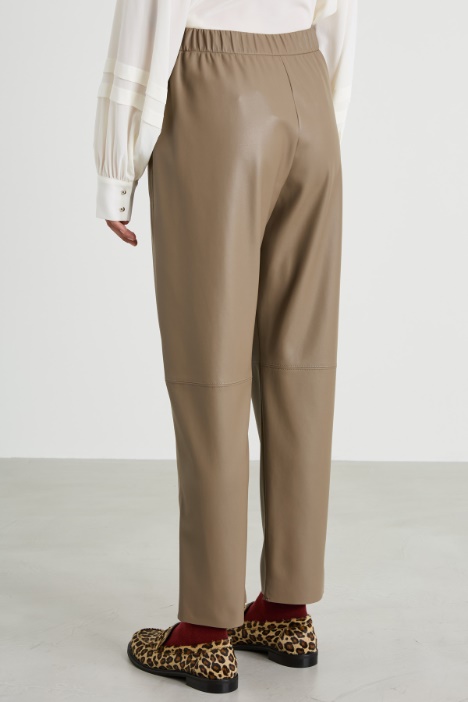 Pantalón de punto revestido