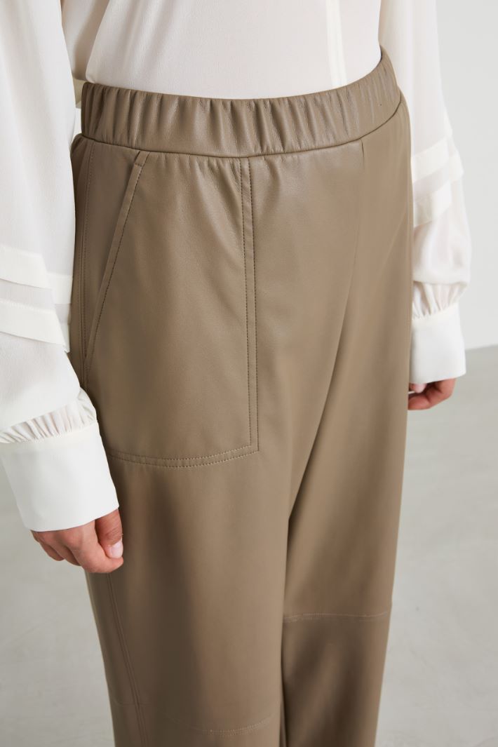 Pantaloni in similpelle Intrend - 4