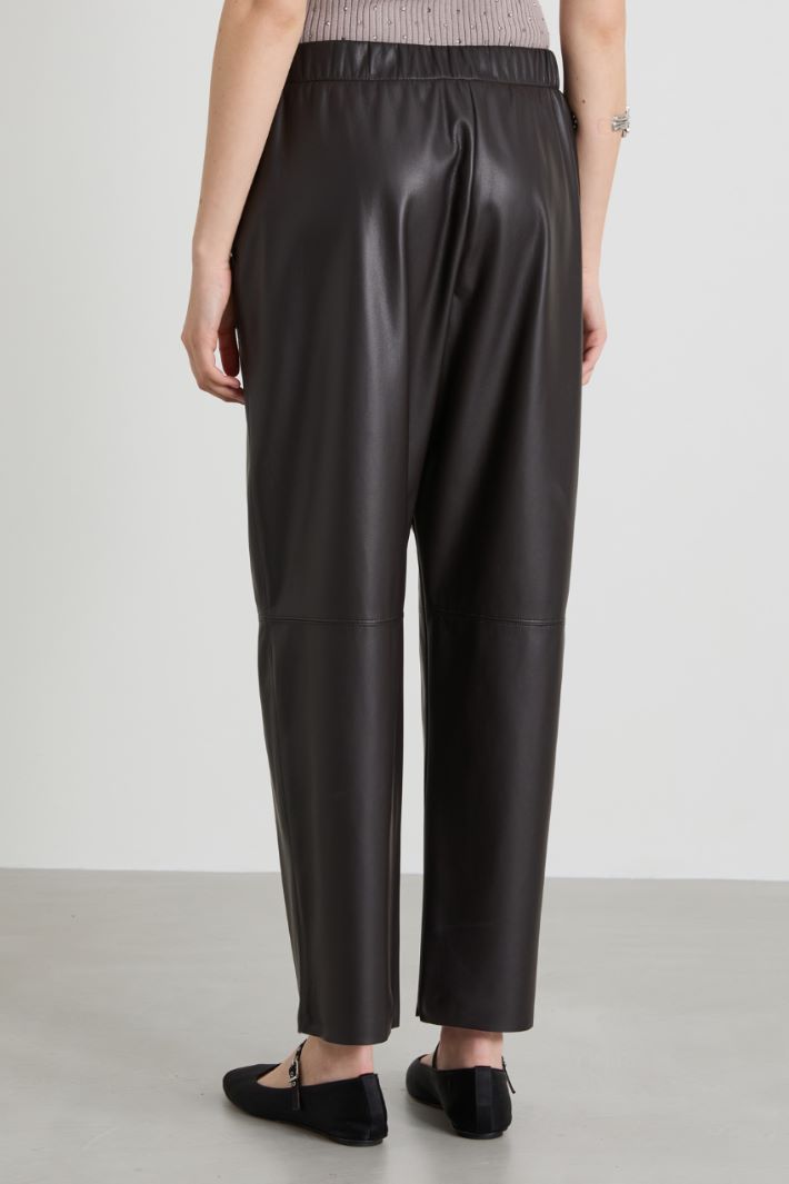 Pantaloni in similpelle Intrend - 3