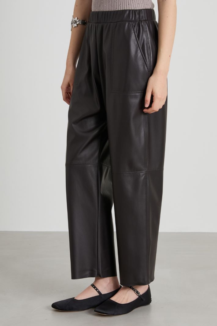 Pantaloni in similpelle Intrend - 2