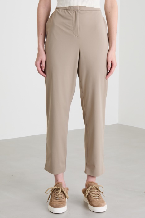 Pantaloni in jersey tecnico