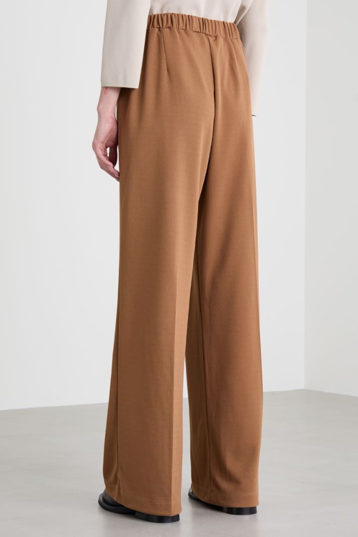 Pantaloni in jersey con pinces Intrend - 3
