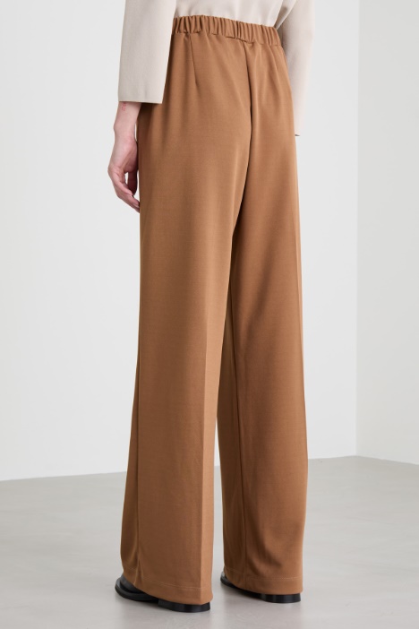 Pantaloni in jersey con pinces