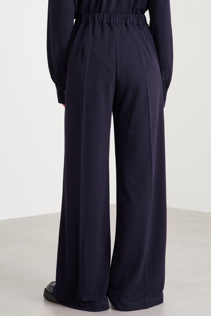 Pantaloni in jersey con pinces Intrend - 3