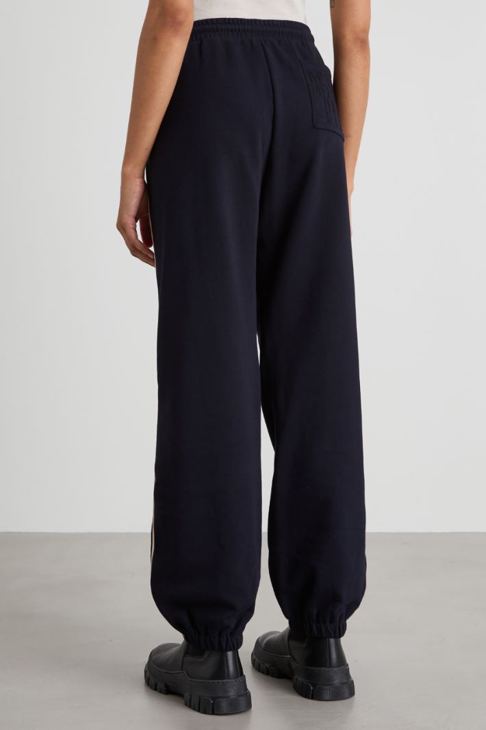 Joggers in felpa di cotone Intrend - 3