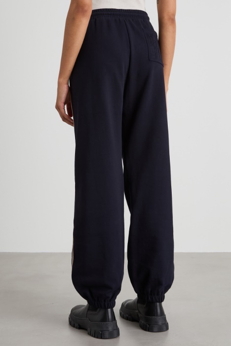 Joggers in felpa di cotone