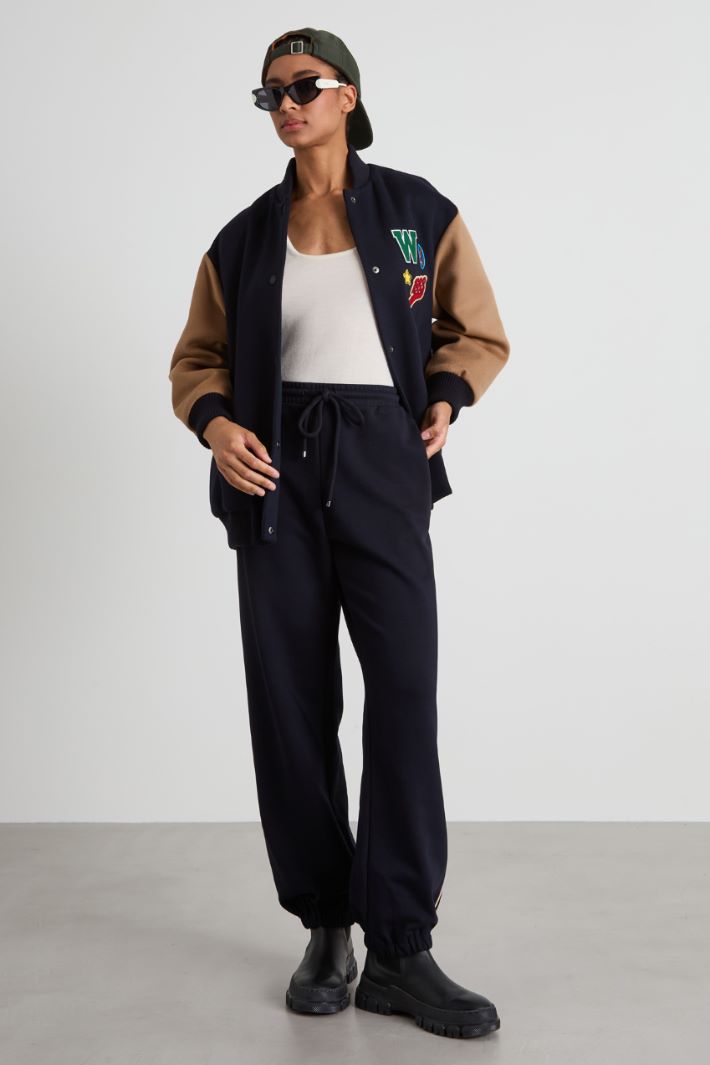 Joggers in felpa di cotone Intrend