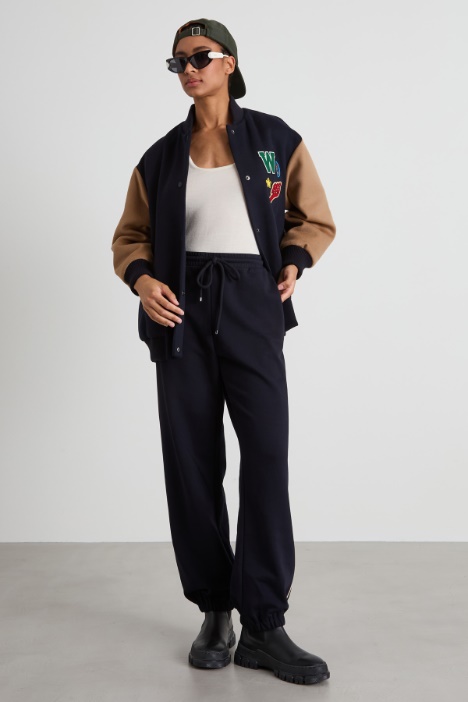 Joggers in felpa di cotone Intrend