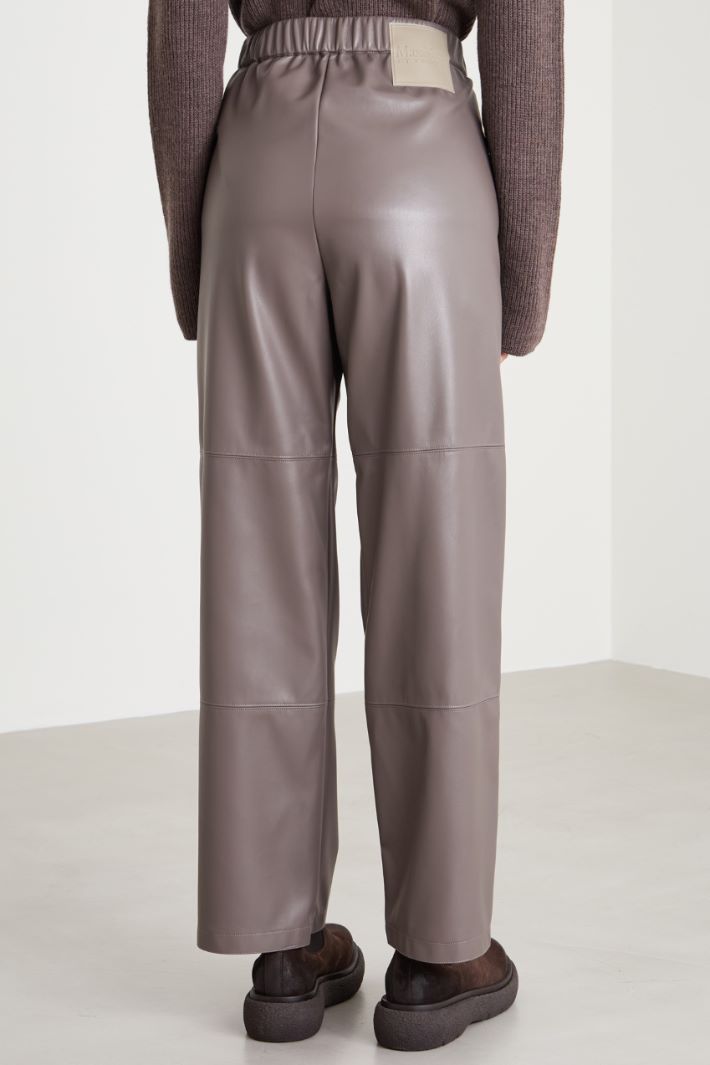 Pantaloni flare in similpelle Intrend - 3