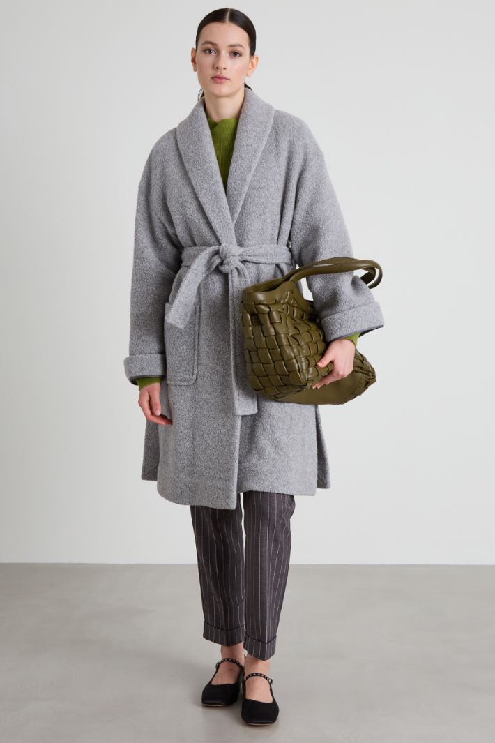 Boucle robe coat Intrend