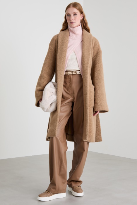 Boucle robe coat Intrend